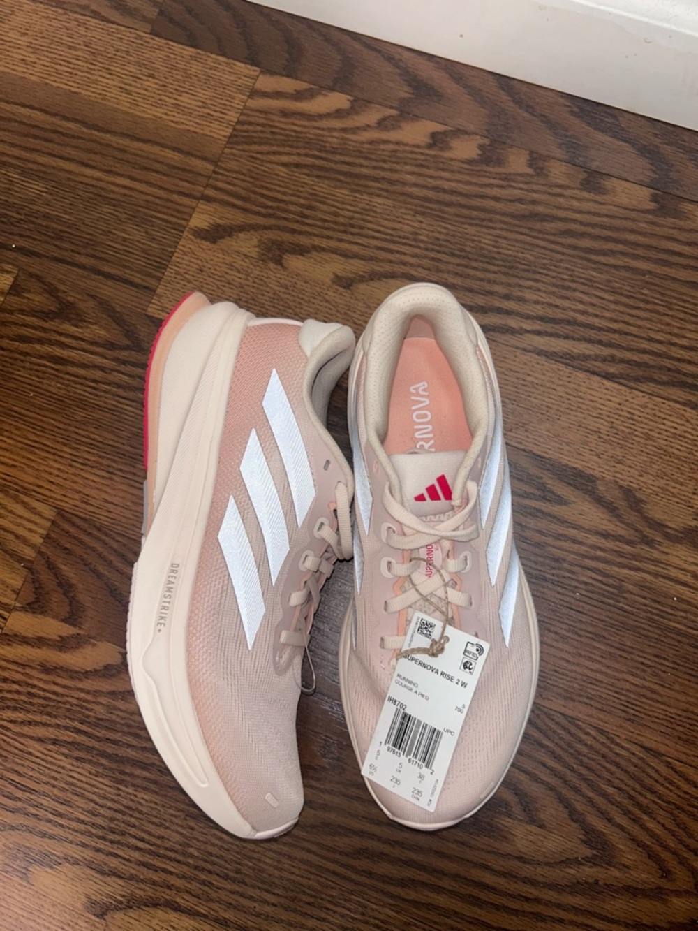 Adidas Supernova Rise 2 for women, color wonqua/chamet/purrub